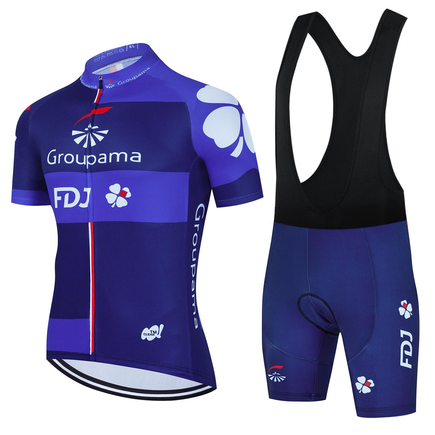 2025 Pro Cycling Jersey Set Men's Cycling Clothing Road Bike Shirts Suit Bicycle Bib Shorts MTB Wear Maillot Culotte S