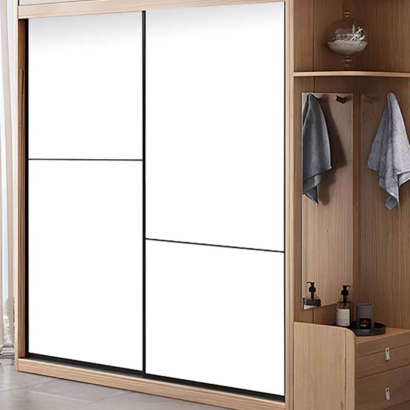 Self-Adhesive Thickened Soft-Touch Film Waterproof Moisture-Resistant Cabinet Wrap Furniture Renewal Wardrobe Doors Tabletops Decora Vinyl Film 40cm*5m white