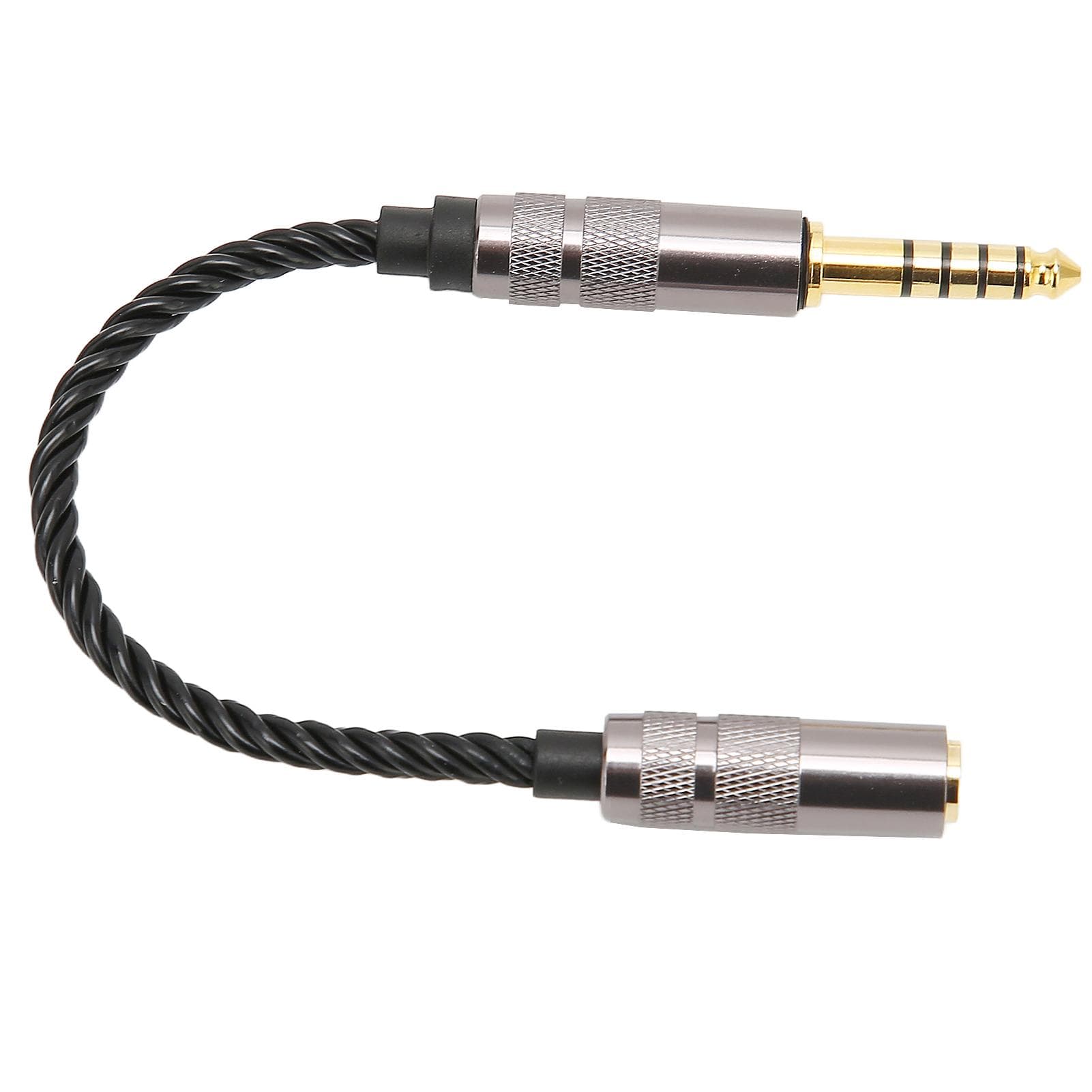 Balanced Cable Adapter 4.4mm Male to 2.5mm Female Gold Plated Oxygen Free Copper Wire Core Adapter