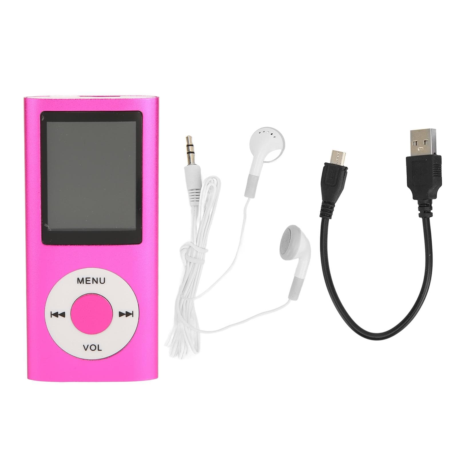 1.8in Player Support Memory Card Ultra Thin LCD MP3 Player with Bluetooth for Students Running