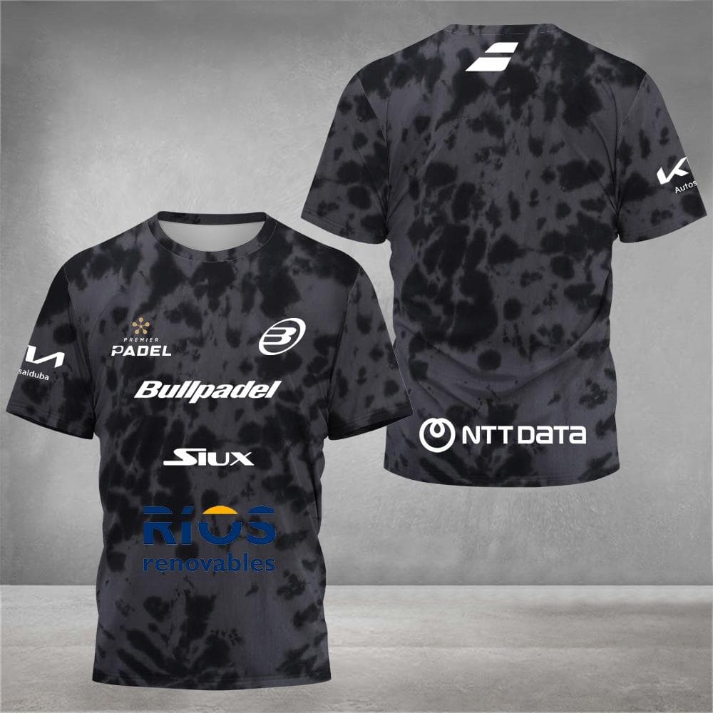 Quick Dry Breathable Padel Tennis Fans T-shirt Men's Tennis Training Short Sleeve Clothing Summer 3D Print O-neck T Shirts Top 5XL