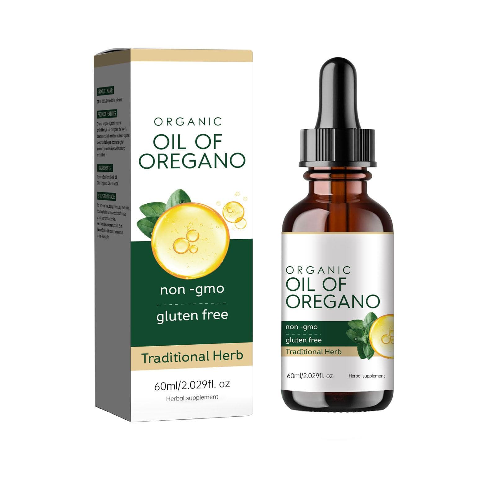 Carlyle Organic Oil Of Oregano 60ml One Size