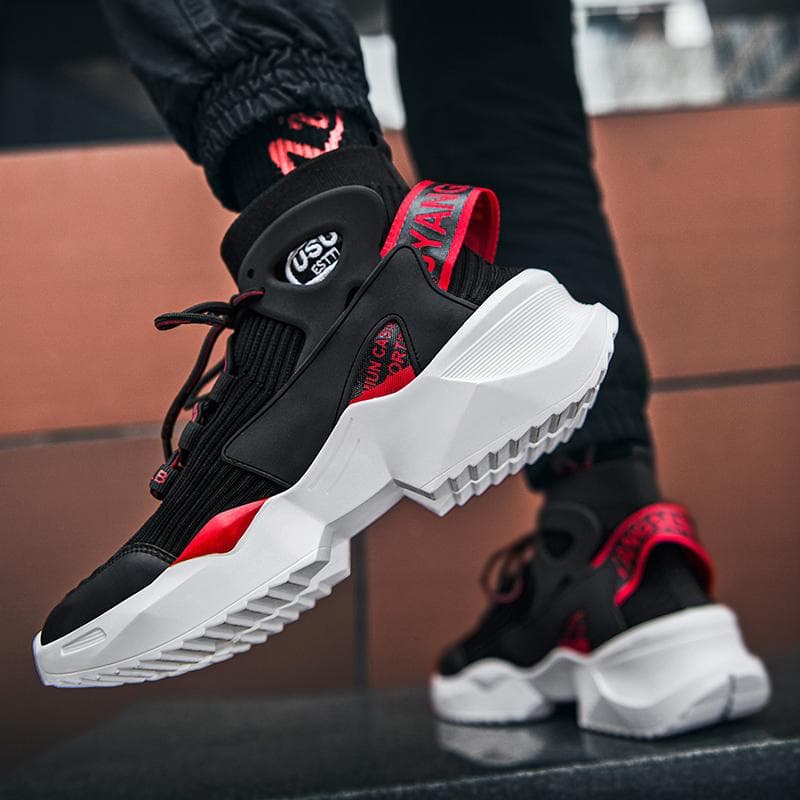 shoes men tenis sneakers men trainers Breathable shoes couple high-top loafers shoes breathable tides sport shoes running shoes 45