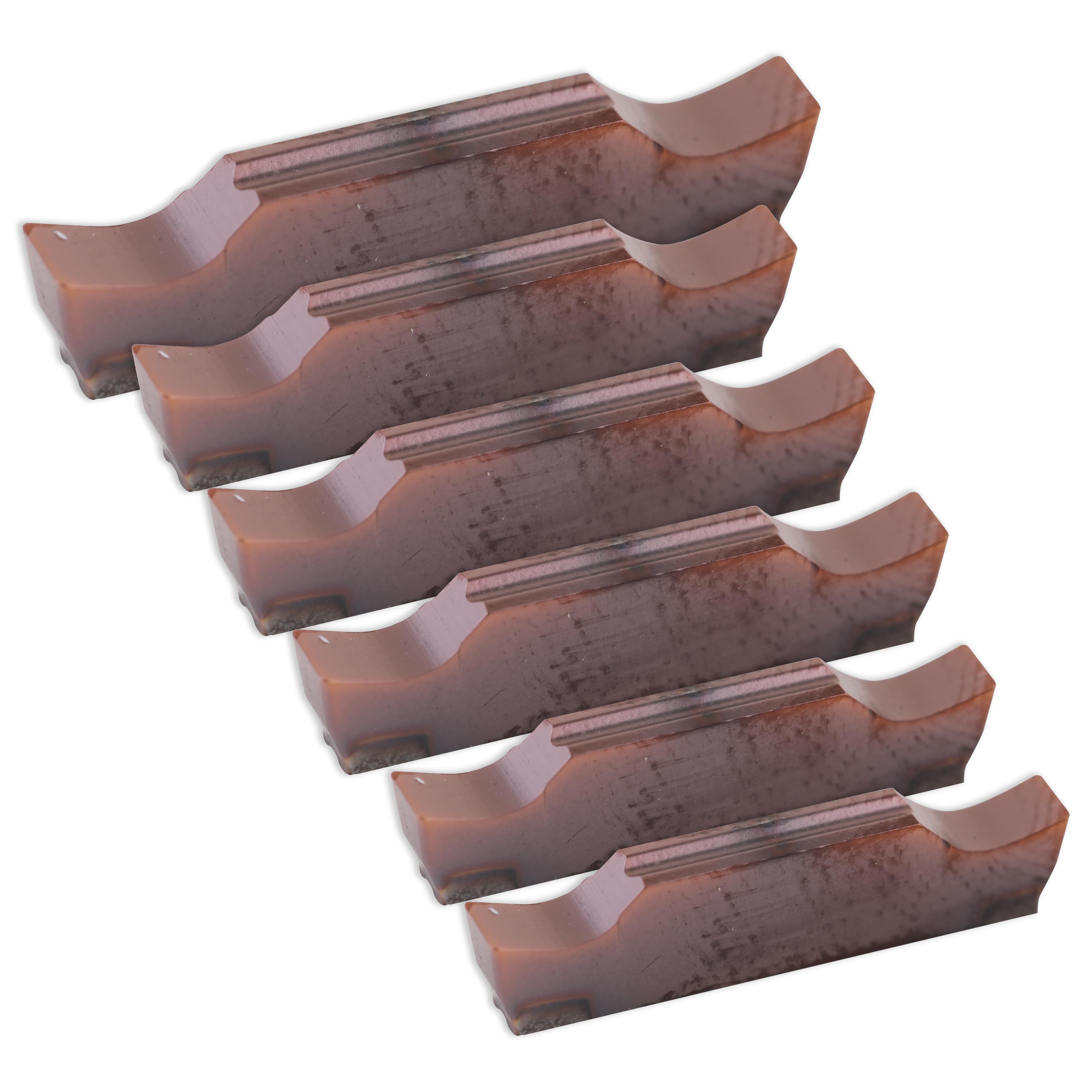 10PCS Tungsten Carbide Insert Grooving Parting Turning Tool Solid Good Performance Blade MGGN 2