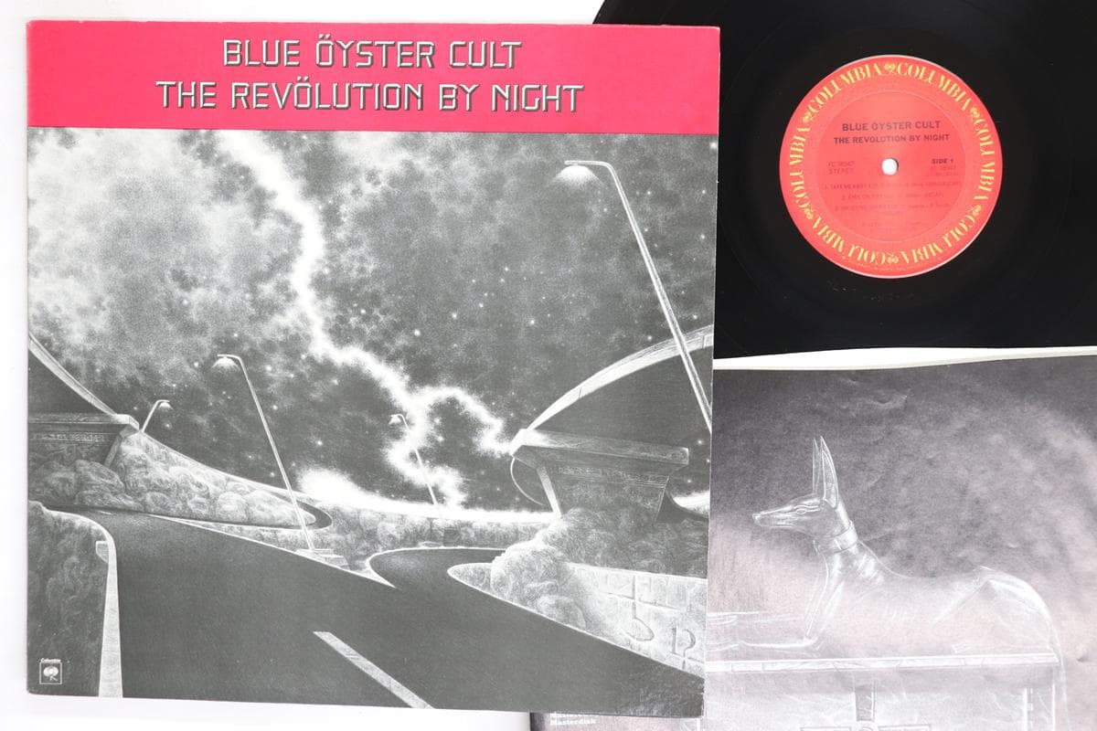 LP Record BLUE OYSTER CULT Revolution By Night FC38947 COLUMBIA 1983 US Rock Used