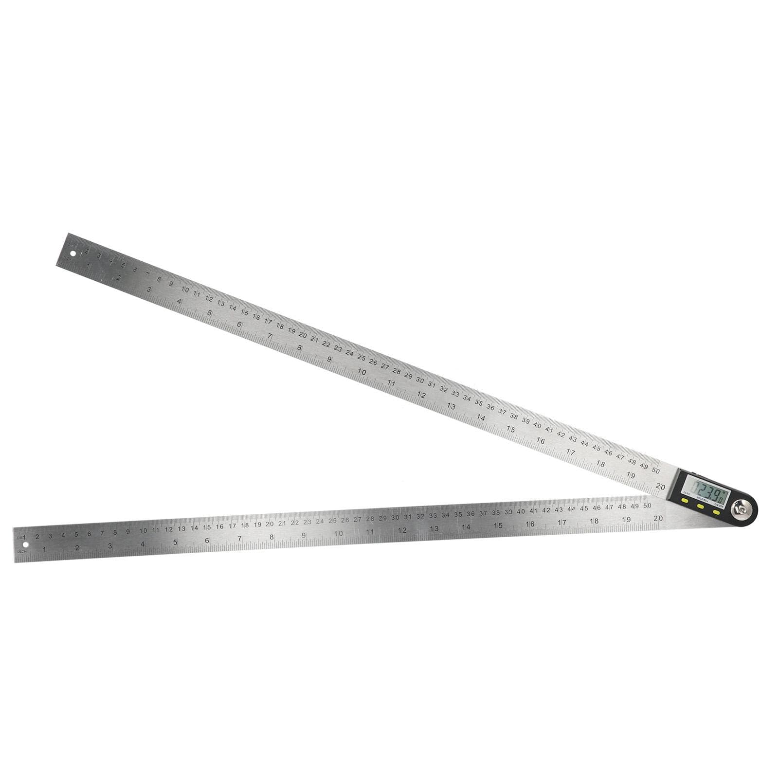 Digital Angle Finder Ruler 2 in 1 Goniometer Protractor Tool with Display for Automobiles0500mm