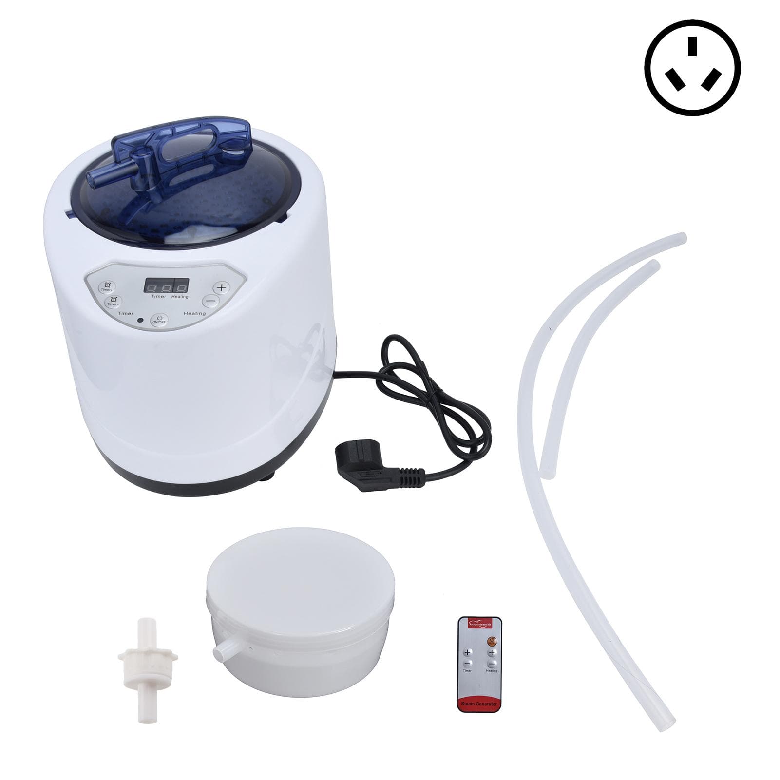 1000W Sauna Steamer Pot Machine Portable Sauna Steam Generator Fumigation Machine for Home SpaAU AU Plug