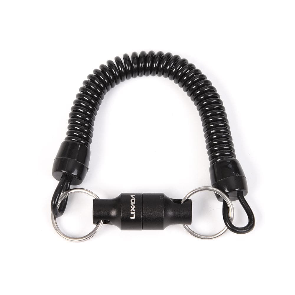 Lixada Fly Fishing Magnetic Net Release Holder Keeper Magnet Clip Landing Net Connector black