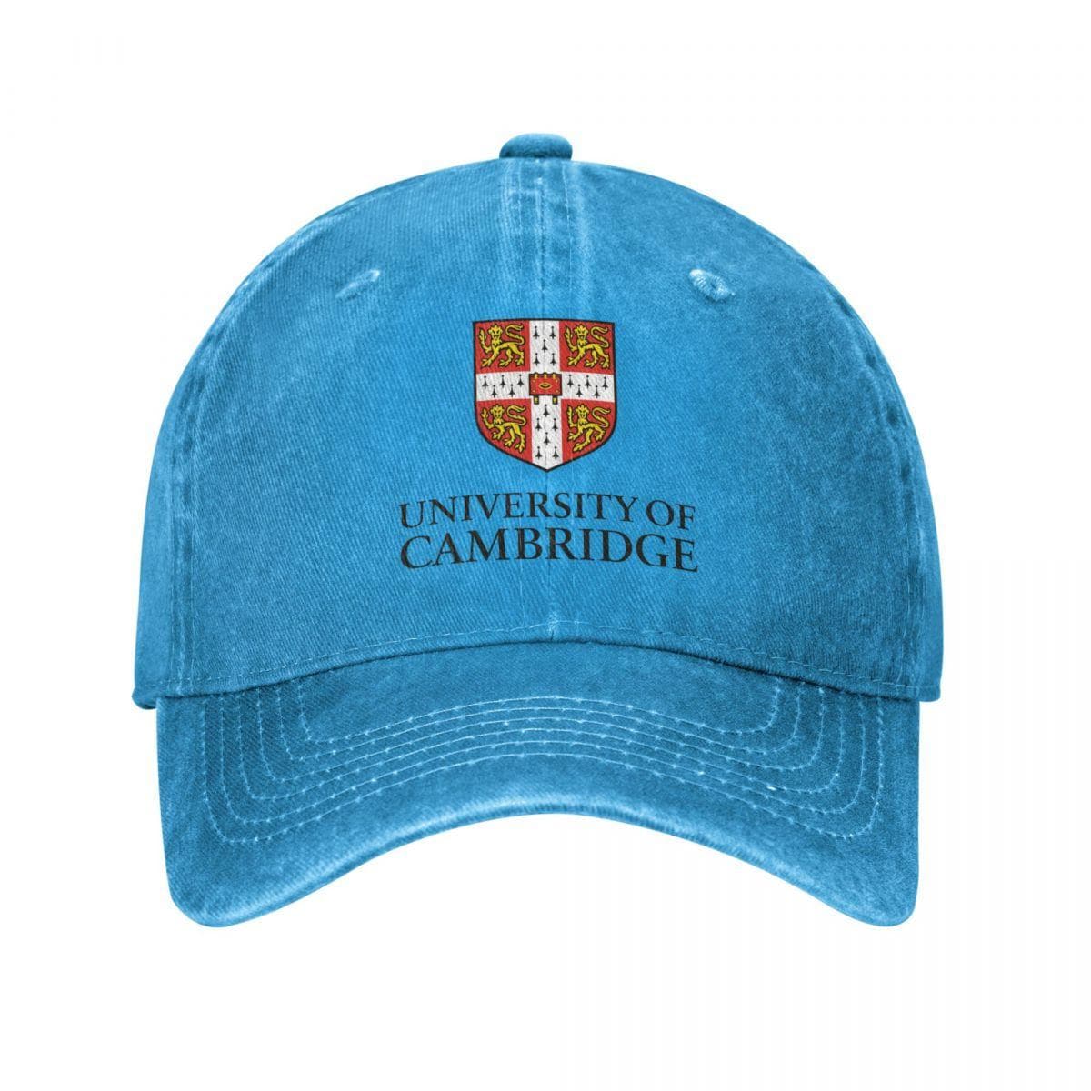Vintage Cambridge-University Baseball Cap Unisex Distressed Cotton Snapback Cap Outdoor Running Golf Hats Cap One Size