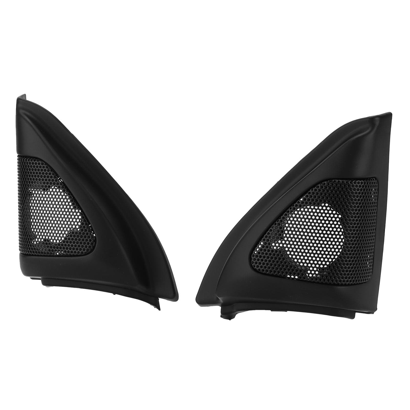 Pair Car Door Speaker Cover Audio Tweeter Trim Black Replacement for Corolla 2003?2006