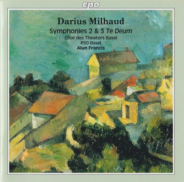 CD MILHAUD; FRANCIS - Milhaud: Symphonies 2 & 3 9995402 cpo 1998 Europe Classical Used