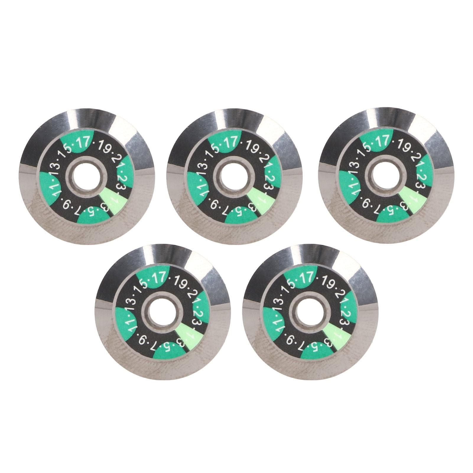 5 Pcs Optical Fiber Cleaver Blade 20mm Diameter 4mm ID Ultrafine Tungsten Steel High Hardness