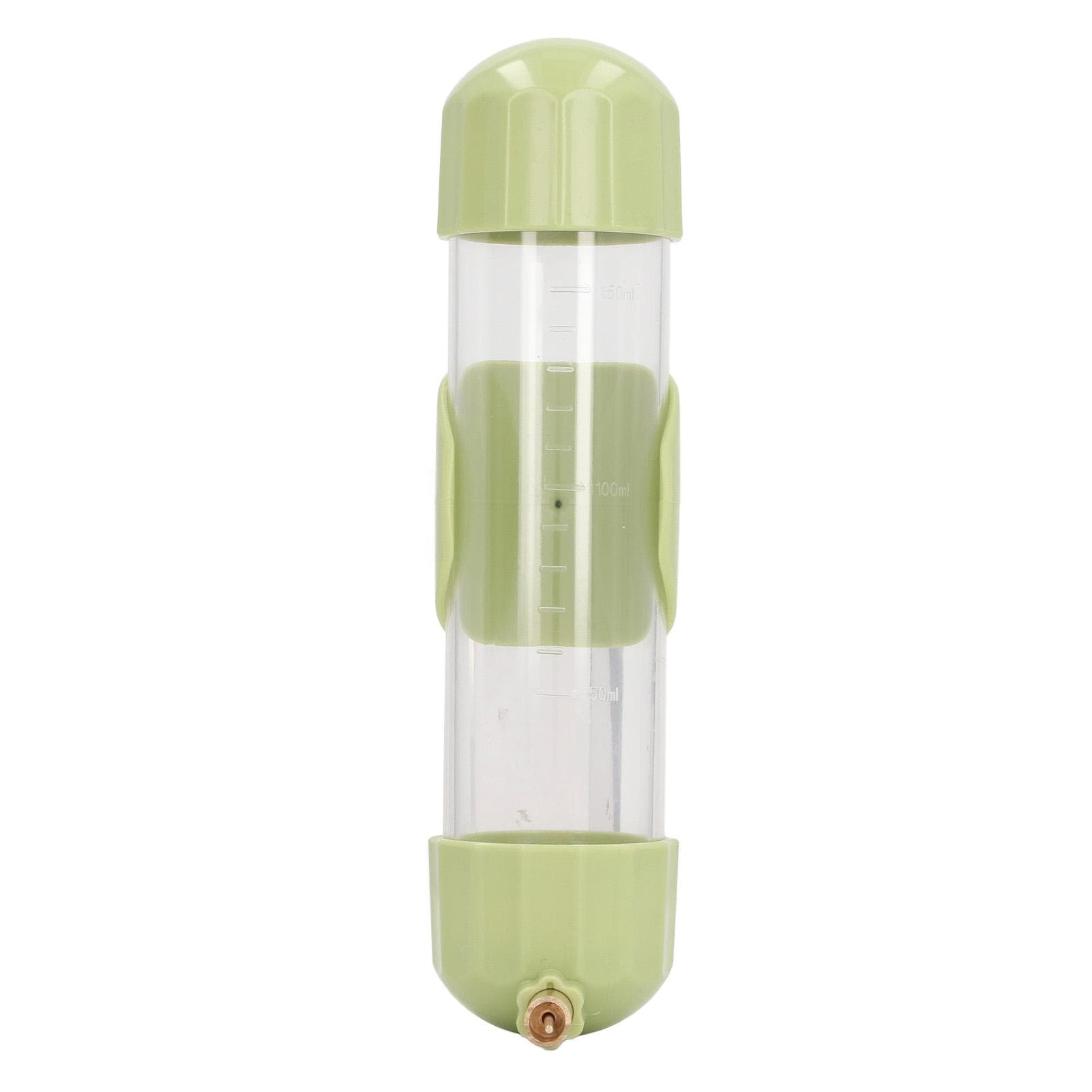 Bird Cage Water Feeder Leakage Proof Automatic Parrot Water Dispenser for Small Medium Large L(for 6.5-9kg) green