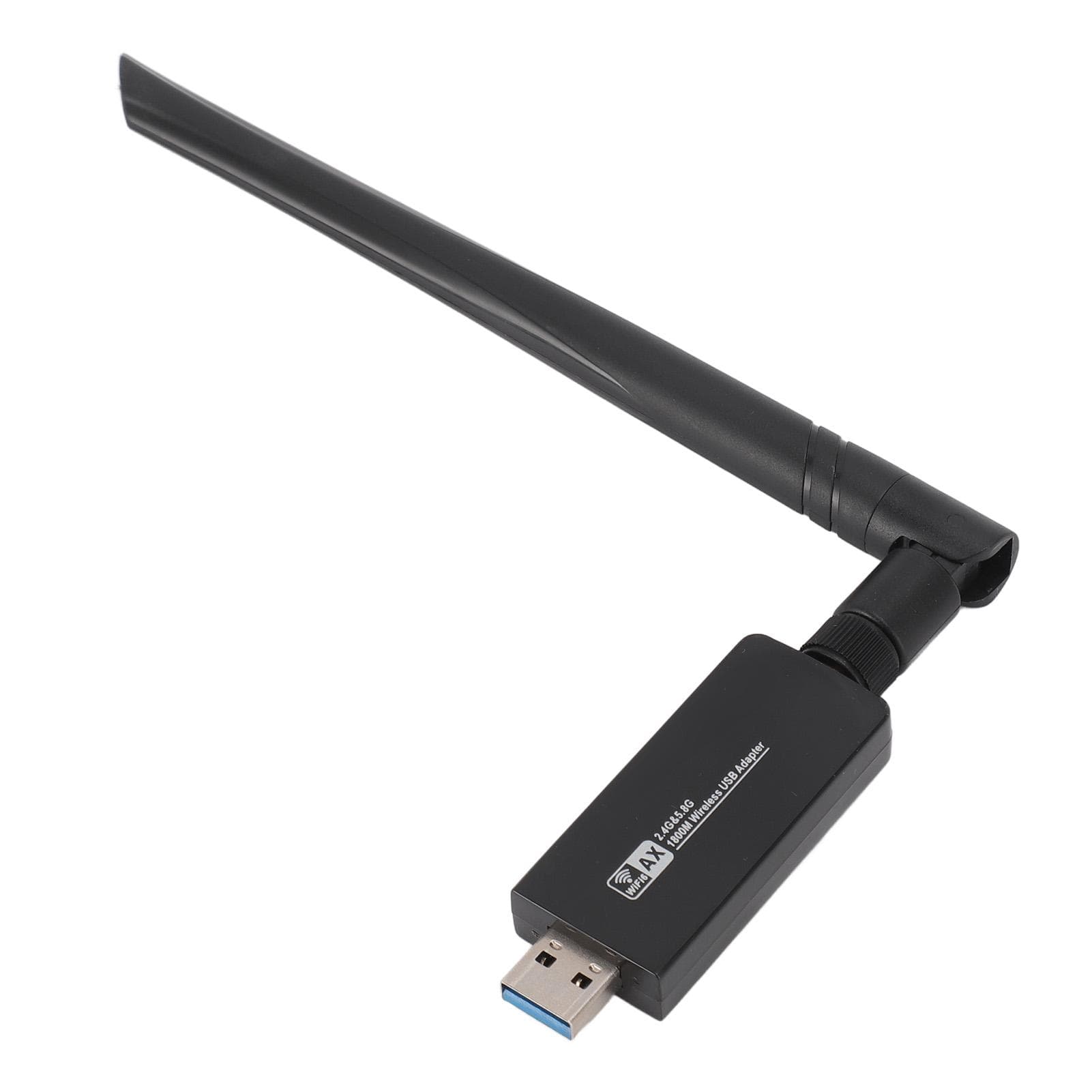 USB3.0 WiFi 6 AX1800M WiFi Adapter 1800Mbps Dual Band Wireless WiFi Adapter for PC with High Gain