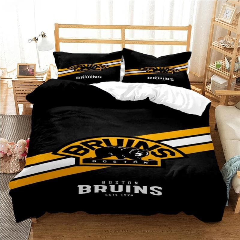 Fashion Casal Ice Hockey All Season Duvet Cover Set with Pillowcase Home Textile Twin Full Queen King Children's Gift 228X228cm-3pcs
