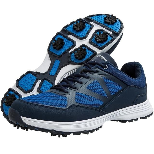 New Men Waterproof Golf Shoes Spikes Golfing Sneakes For Men Outdoor Quality Golf Sneakers Anti Slip Walking Footwear Male 10.5