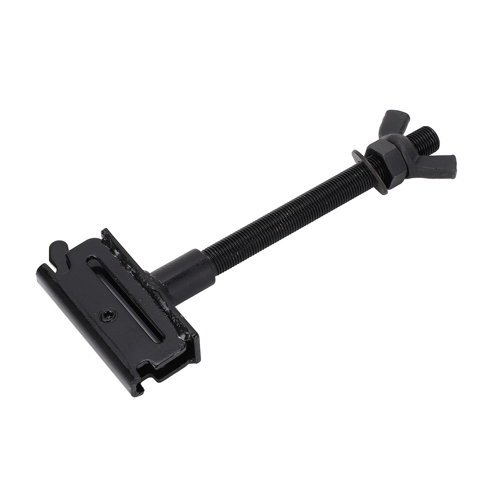 7inch E Track Spare Tire Holder Mount Zinc Galvanized Steel Trailer Mount Spare Wheel Carrier for black