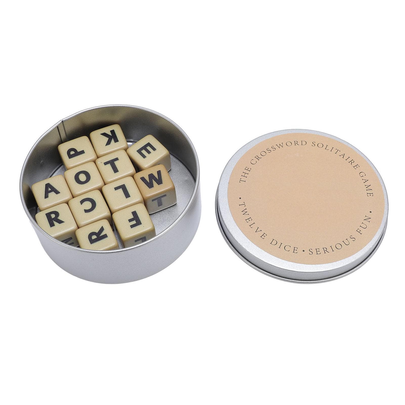 6 Sided Dice Crossword Game 12 Dice Letters Set Word Games Creative Game English Letter Dice with