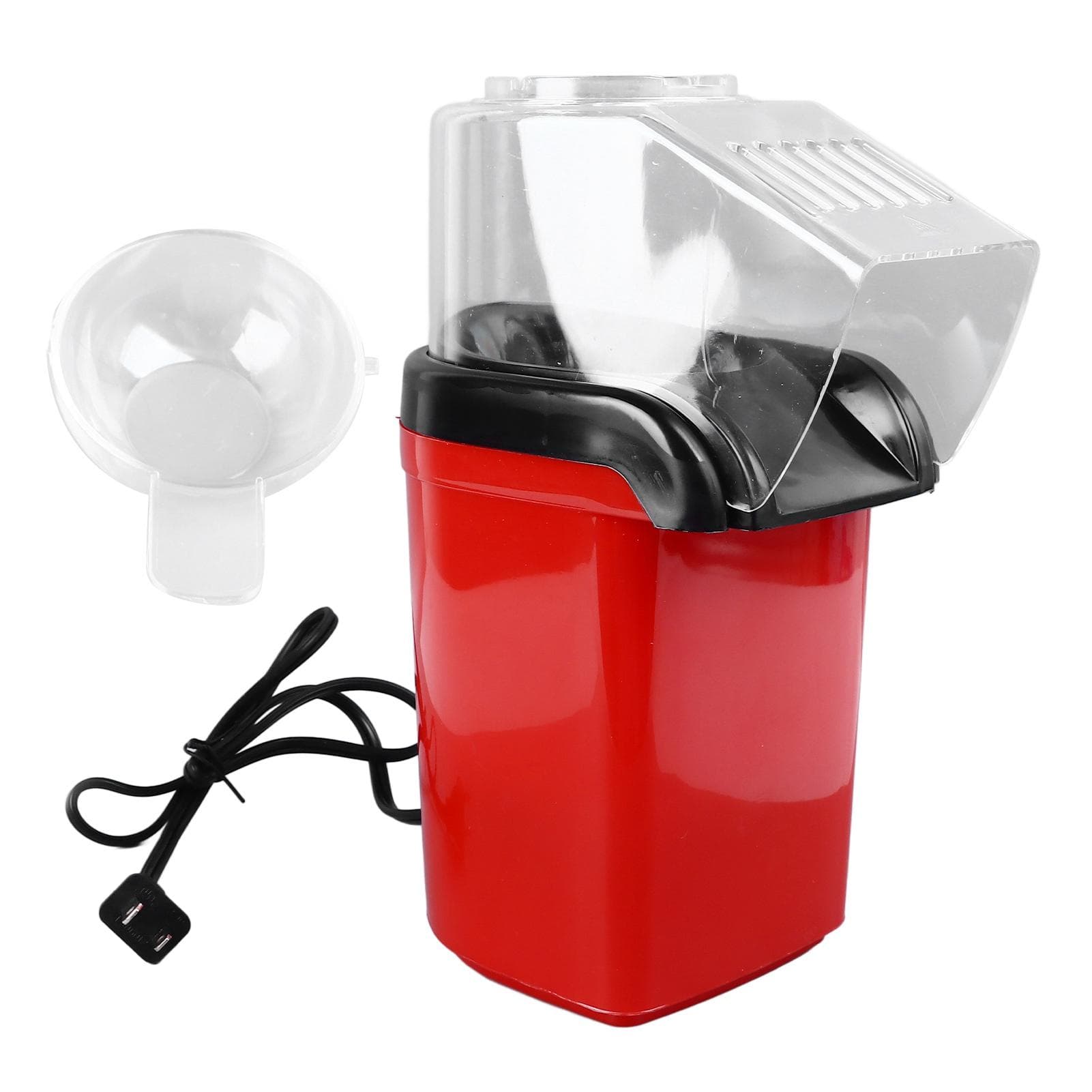 Electric Popcorn Maker Detachable Efficient Small Hot Air Popcorn Machine for Home Party L