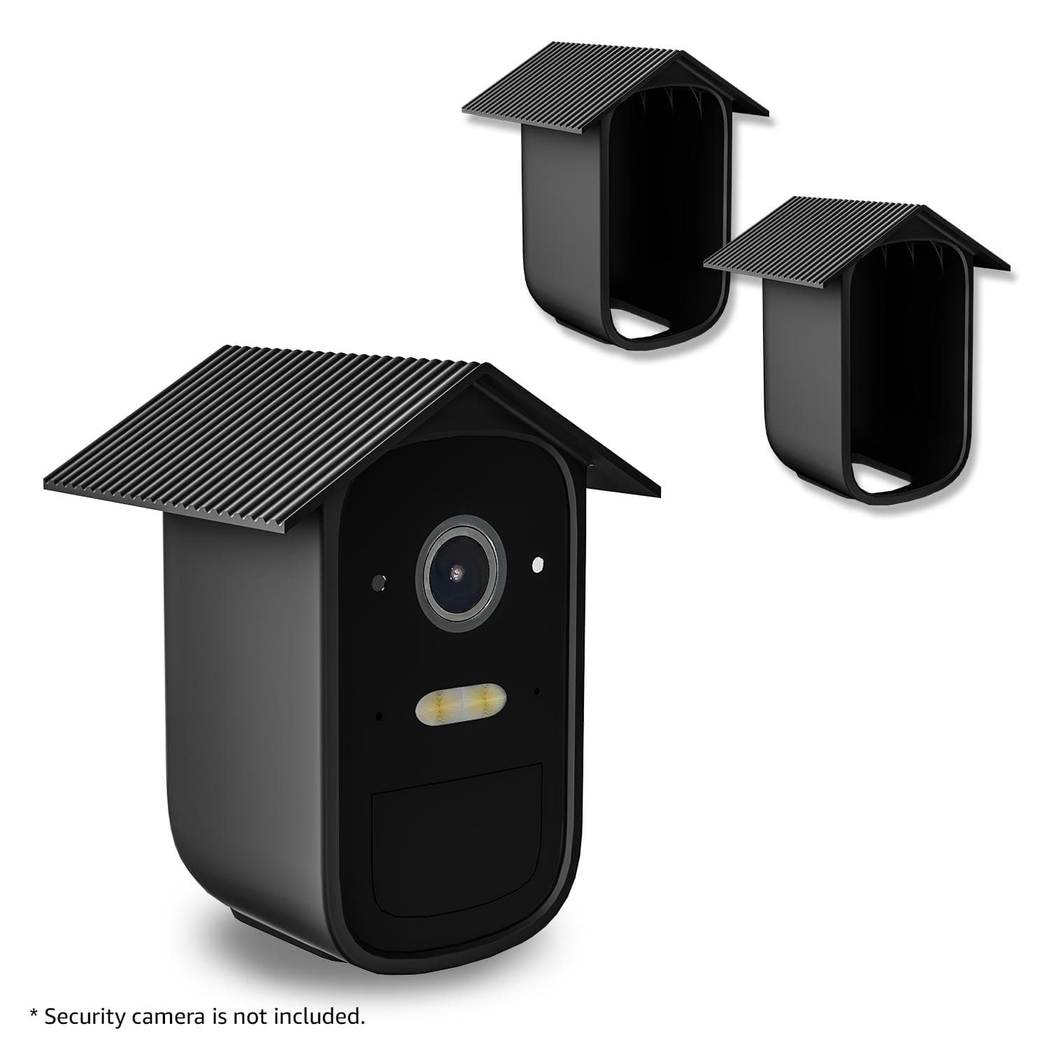 Silicone Protective Covers for eufyCam Series AntiScratch Camera Protective Cover Giving Security 2C black