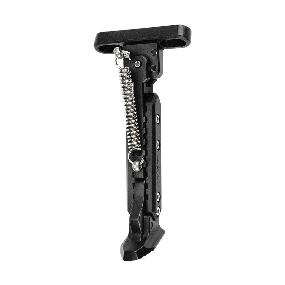 ULIP Electric Scooter Kickstand Extendable Foot Support Scooter Side Parking Stand Adjustable black