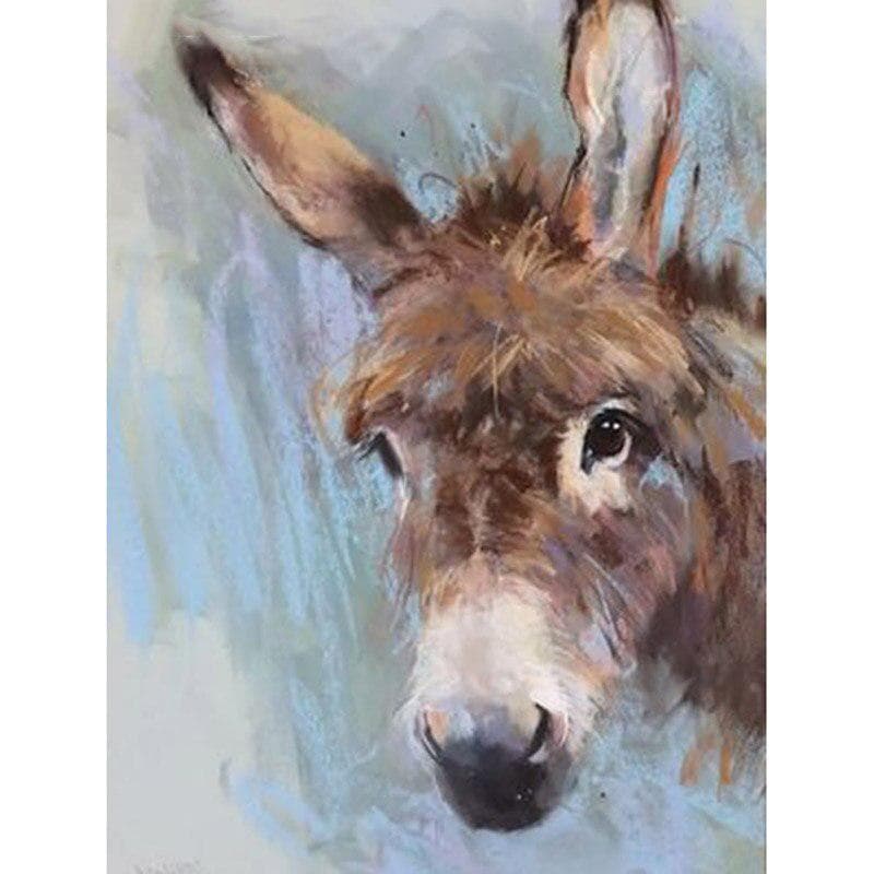 5D DIY Diamond Painting Kit Full Drill Round Pictures Diamond Embroidery Animal Sale Diamond Mosaic 20X30CM