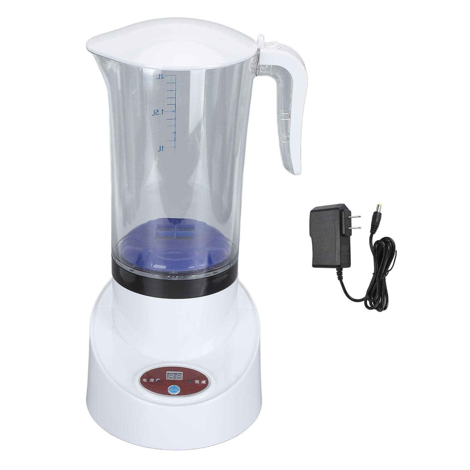 Hydrogen Water Pitcher 2L 600 to 1000ppb Non Slip Electrolysis Hydrogen Rich Water Generator Kettle L