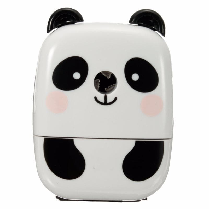 1 PC Animal Shaped School Home Office Desktop Helix Pencil Sharpener Hand Crank Kids Panda