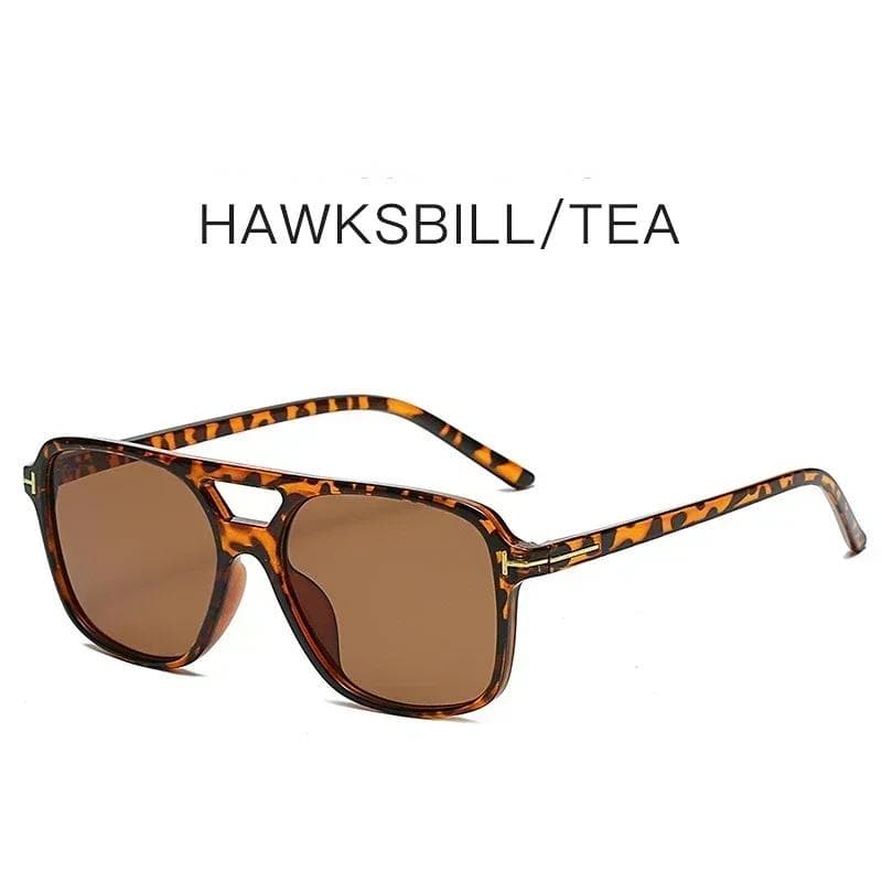 Vintage Square Sunglasses Women Retro Brand Mirror Sun Glasses Female Black Yellow Fashion Oculos De Sol Feminino other