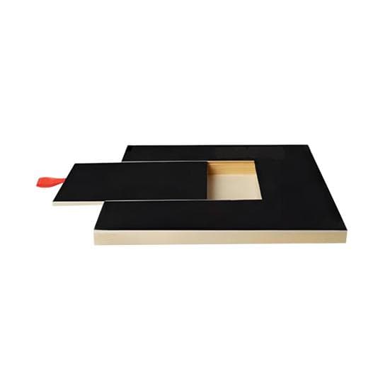 Dog Nail Scratch Pad with Treat Box Wooden Dog Nail File