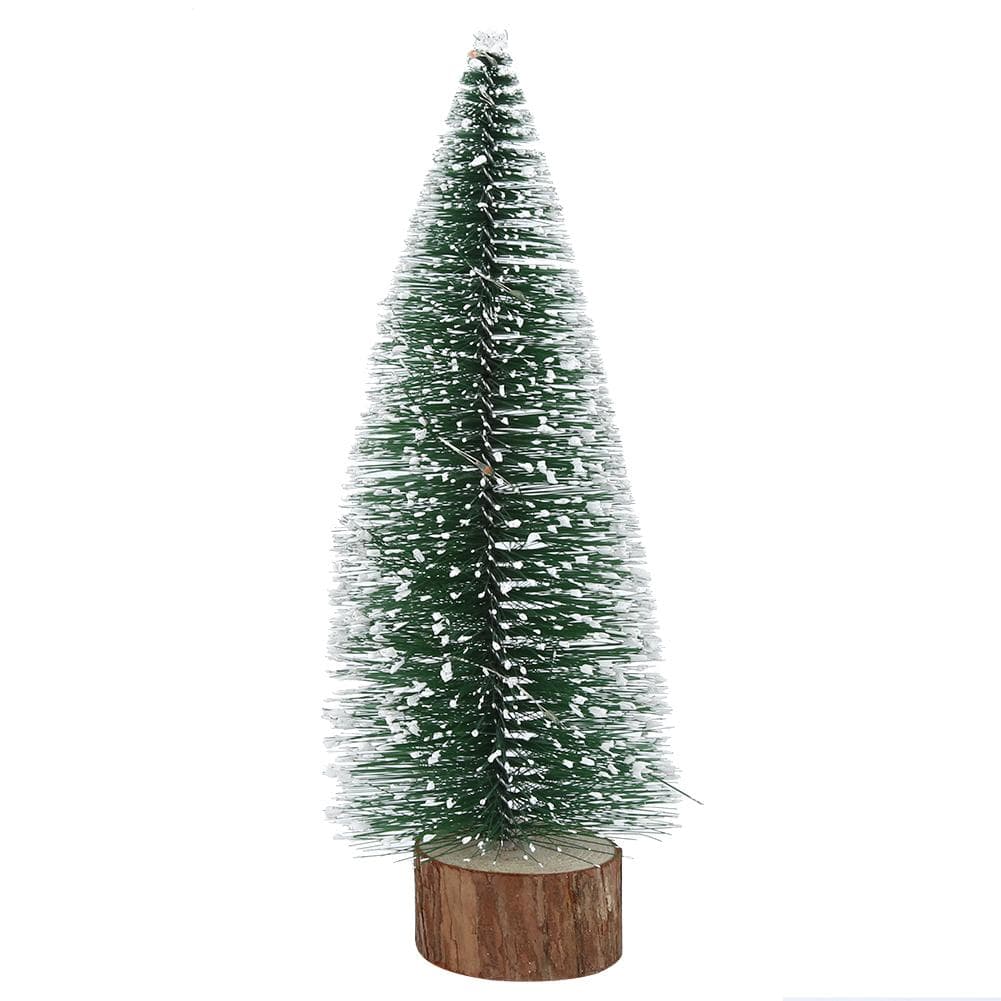Desktop LED Lights Mini Christmas Tree Decoration Home Xmas Festival Gift Ornament 25cm / 9.8in
