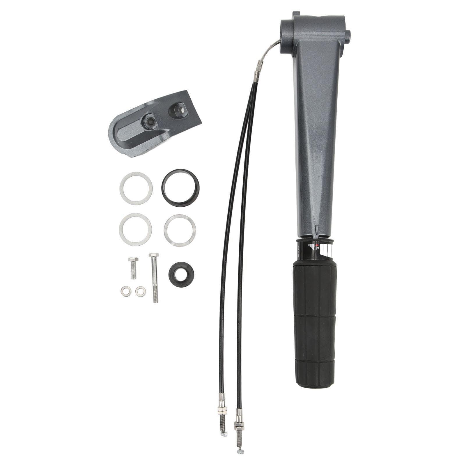 Boat Outboard Steering Arm 2 Stroke 25 to 30HP Nonslip Handle Metal Durable Waterproof Boat