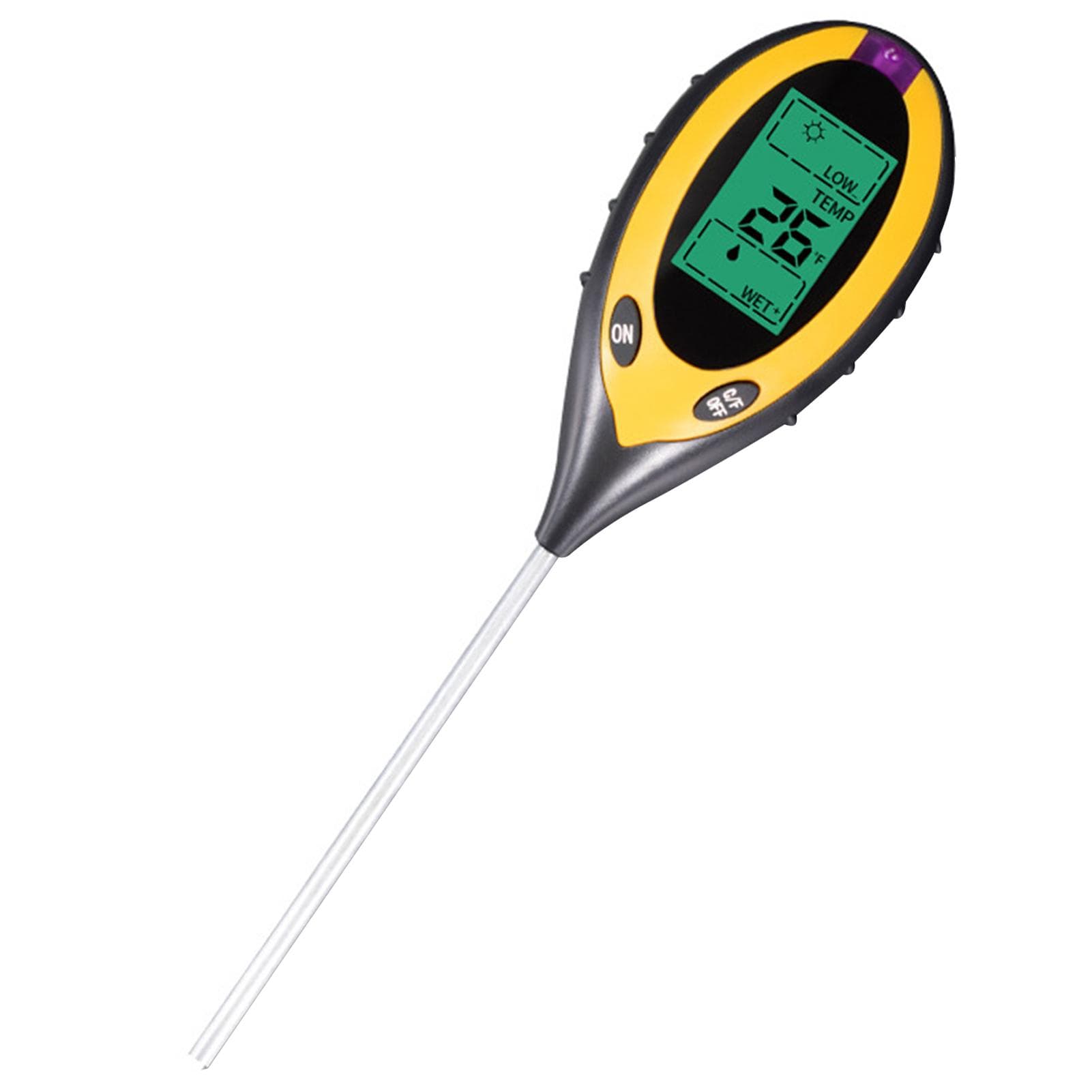 4-in-1 Soil Test PH Moisture Meter Light Temperature Tester Garden Plant Flowers Soil Monitor Tool