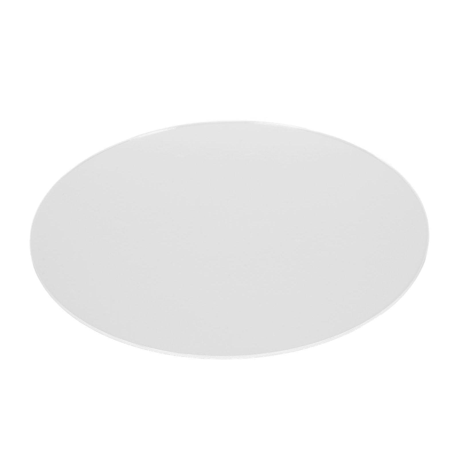 Cutting Board Acrylic Round Cutting Board Non Slip Transparent Chopping Board Kitchen Cooking
