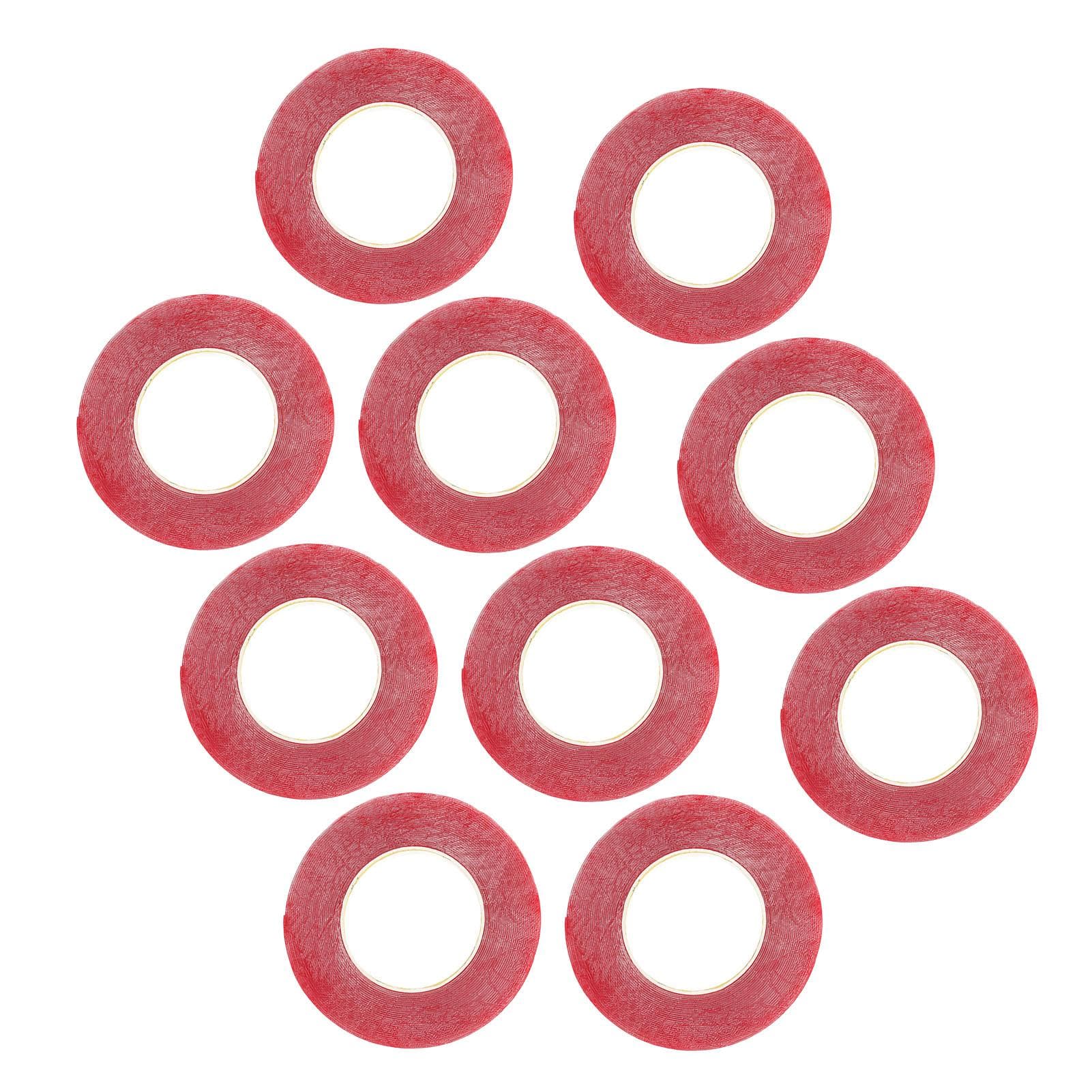 10 Rolls Double Sided Tape Clear Acrylic Removable Adhesive Heavy Duty Mounting Tape for Photo