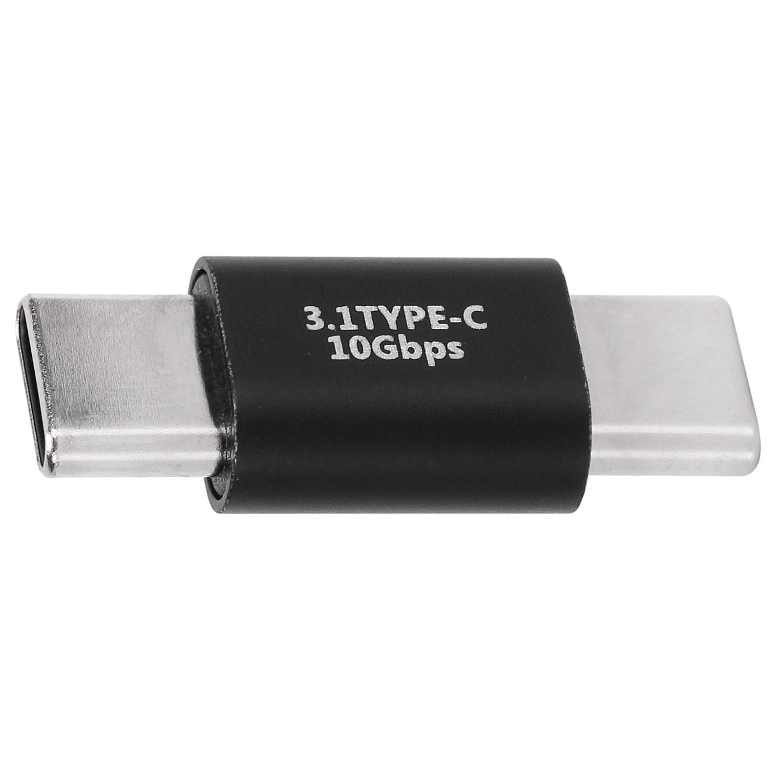 USB C Extender Adapter Type C 3.1 Male to Male Adapter Support Fast Charge 10Gbps Data Transfer