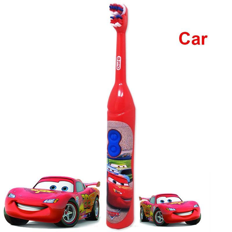 Oral B Kid's Toothbrush Rotating Brush Head Soft Bristle Gentle Oral Clean AA Battery Power Electric Toothbrush for Child Age 3+