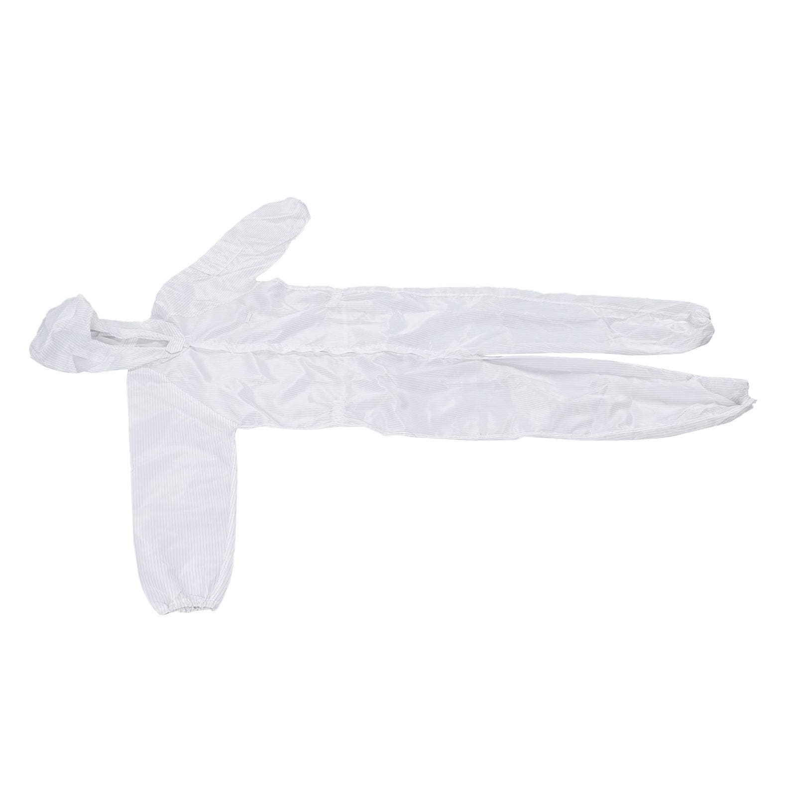 Protective Coverall Polyester Static Resistant Dustproof Particles Proof Workwear for SMT Workshop