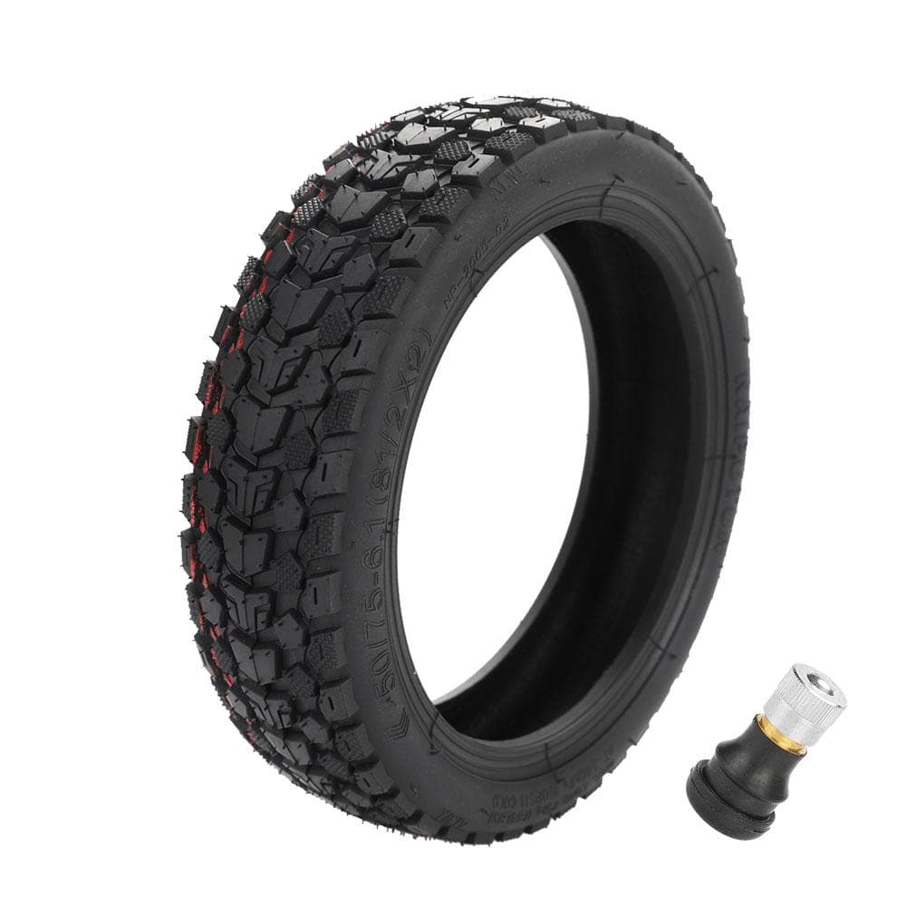 8.5 Inch Tubeless Tire 50/75-6.1(8 1/2x2) Off-Road Vacuum Tire Electric Scooter Explosion-Proof black