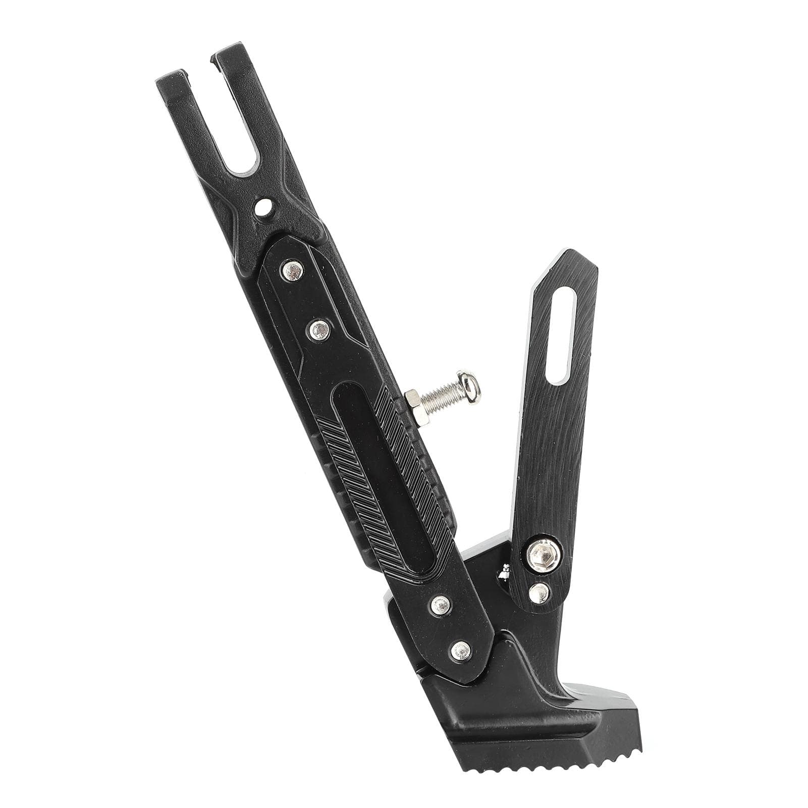 Universal Motorcycle Side Stand Adjustable Foot Brace Parking Leg Kickstand Support