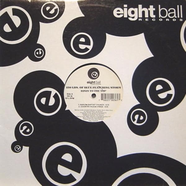 12inch Record 250 LBS. OF BLUE, COREE STORM - Risin To The Top EB36 Eightball Recor 1994 US Dance & Electronica Used