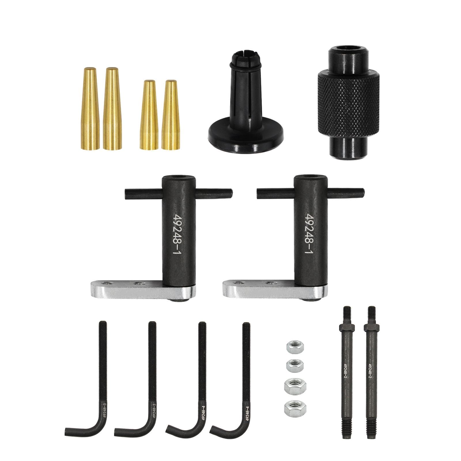 GM245 Fuel Injector Seals Tool Replacement for Subaru GM & EN-49248 Injector Rail Assembly Remover 0 black