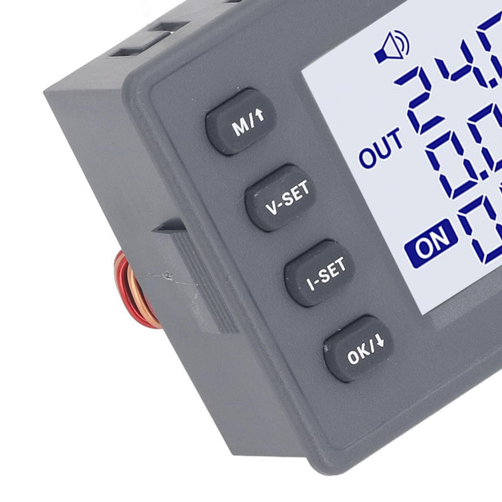 DC6?36V to DC0.5?36V 40W Buck Boost Converter 1.8in LCD Display Adjustable DC Step Up Down Power