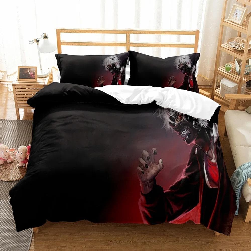Fashion 3D Tokyo food species Bedding Sets Duvet Cover Set With Pillowcase Twin Full Queen King Bedclothes Bed Linen 70x133cm 2pcs