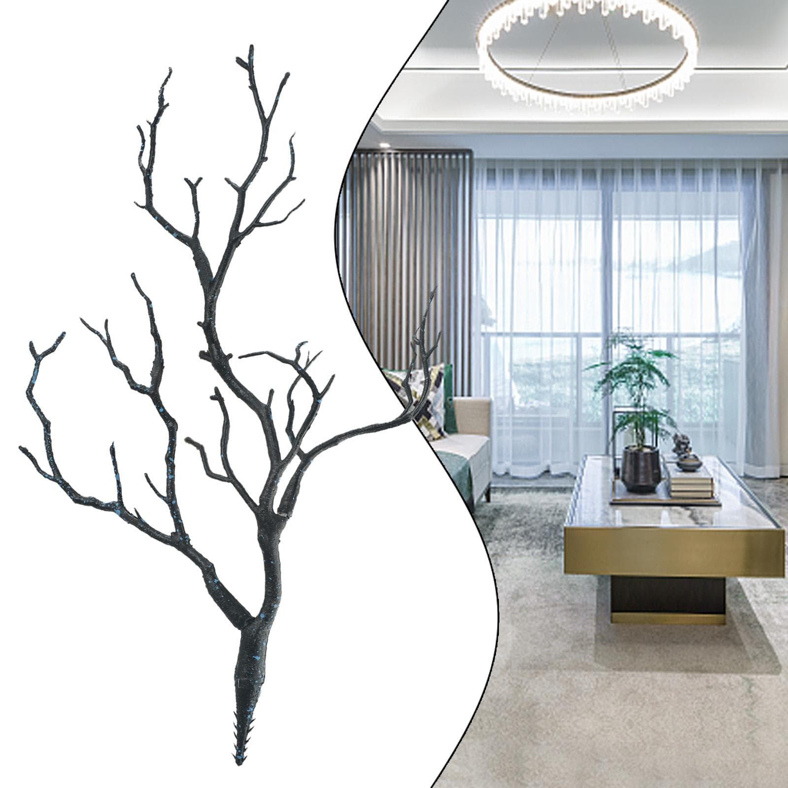 Craft Wedding Party-Home Decoration 35cm Artificial Dried Tree+Branch Twig Plant