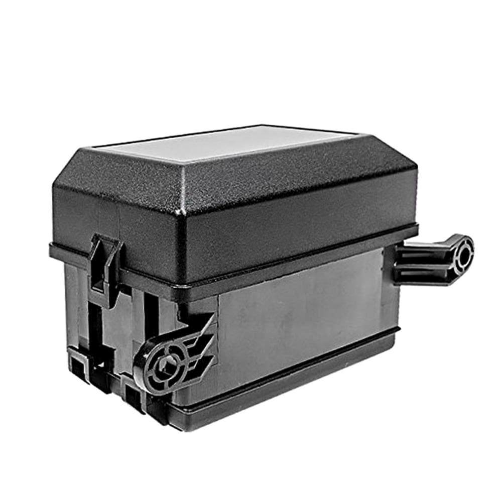 12-Slot Relay Box 6 Relays 6 ATC/ATO Standard Fuses Holder Block with 41pcs Metallic Pins Universal