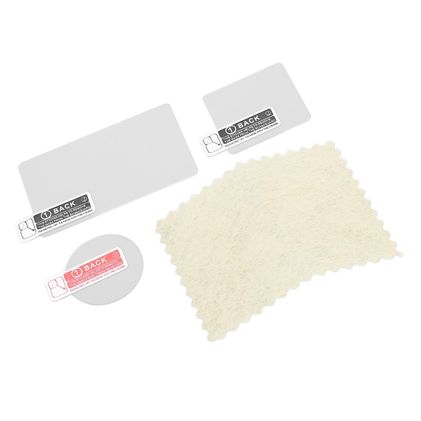 Camera Protective Film for Action 5 Pro 9H Hardness Tempered Glass Front Rear Display Screen and