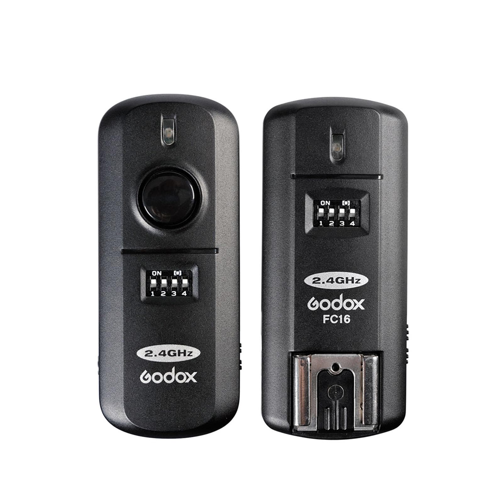Godox FC-16 2.4GHz 16 Channels Wireless Remote Flash Studio Strobe Trigger Shutter for Nikon D5100 JP Plug black