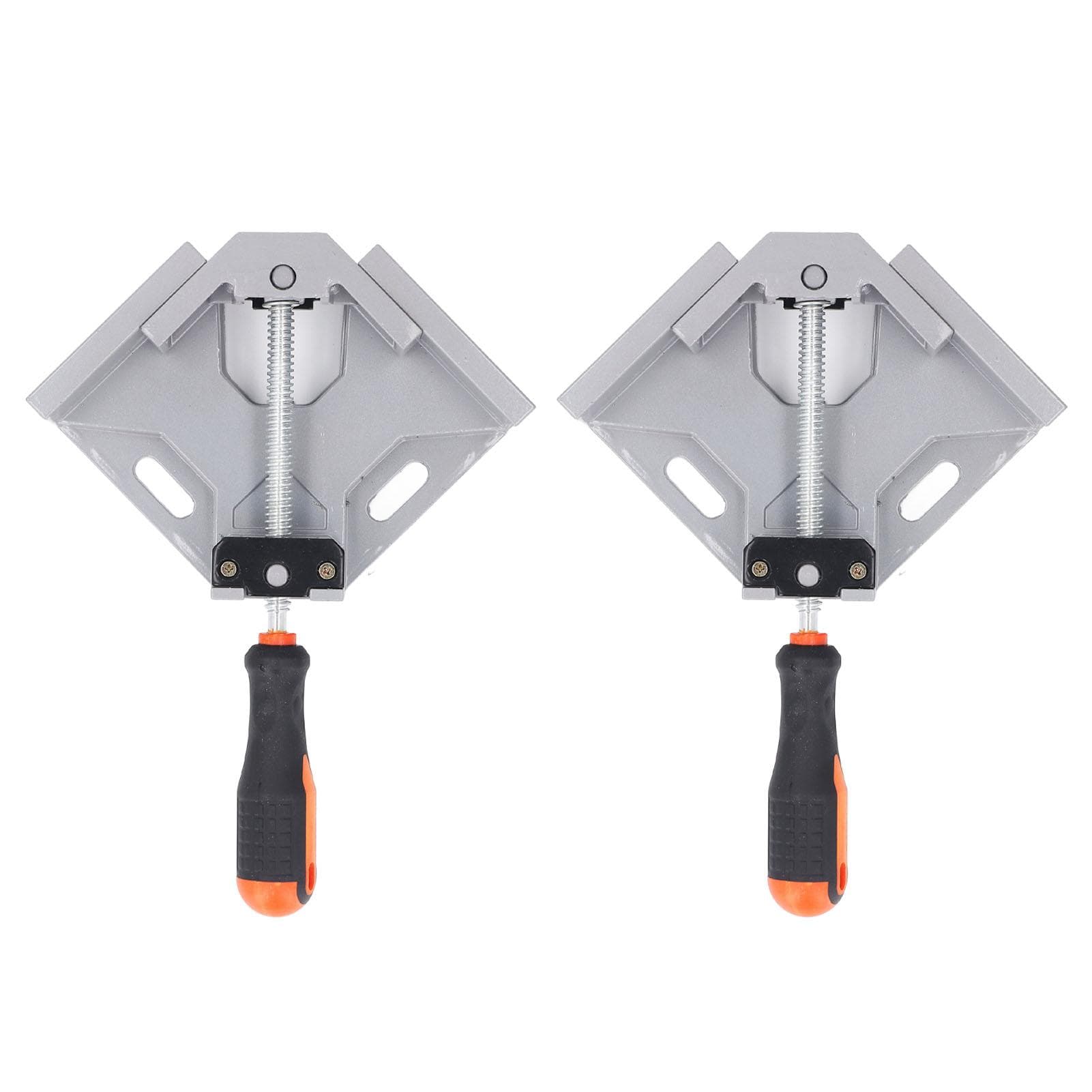 2Pcs Corner Clamp Set 90 Degree Right Angle Woodworking Clamping Jig for Picture Framing Wood Frame