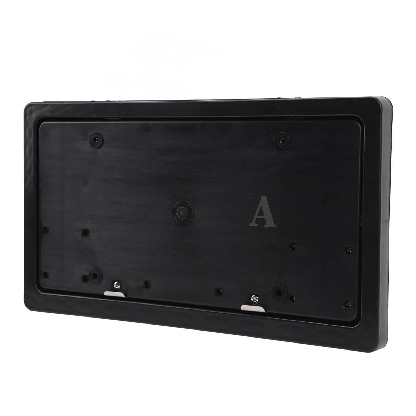 Reversible License Plate Frame with Remotes Control Electric License Plate Holder for Vehicles